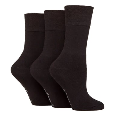 3-Pack Dames Bamboosokken Zacht Ademend Gevoerde Crew Sokken