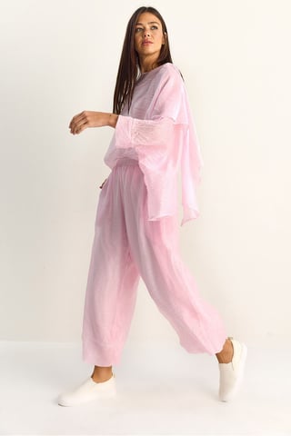 High Waist Wide Leg Two-Piece Co-ord Set