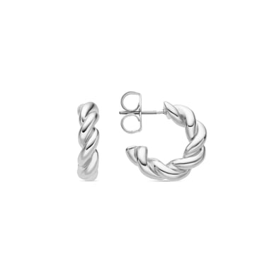 Luxenter silver finish earrings - Izo