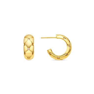 Luxenter earrings 18k gold finish - Rakhon