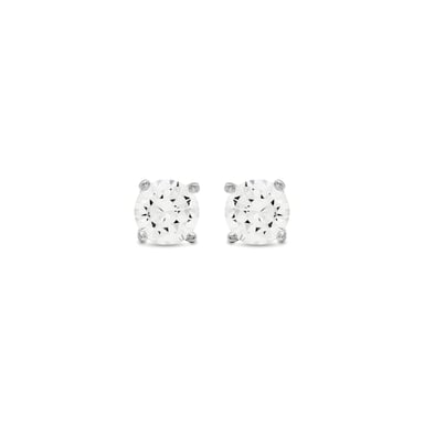 Luxenter Örhängen Sterling Silver 925 med Rhodiumpläterad Briljant Zirkonia - Basic
