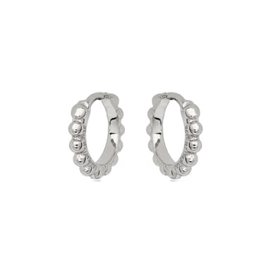 Luxenter 925 Sterling Silver rhodium plated earrings - Ledis