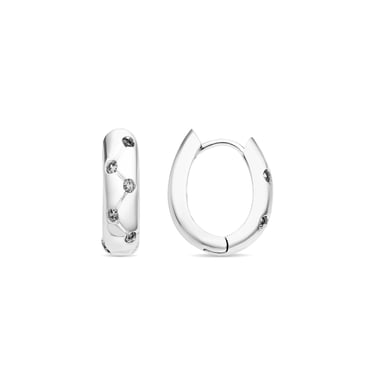 Luxenterörhängen med - silverfinish - Gruk
