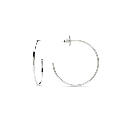 Luxenter rhodium plated earrings - Erkang