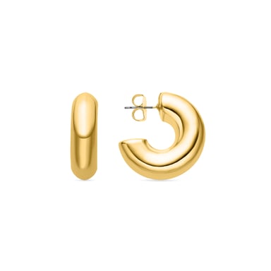 Luxenter 18K gold finish earrings - Meibe