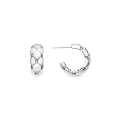Luxenter earrings with - silver finish - Rakhon