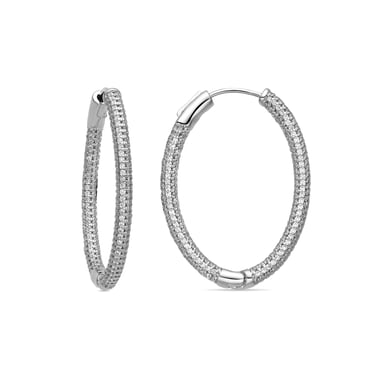 Luxenter earrings with - silver finish - Libub