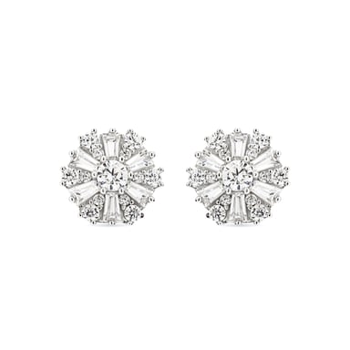 Luxenter 925 sterling silver och Rhodiumpläterade örhängen med briljanta zirkoner - Lorush