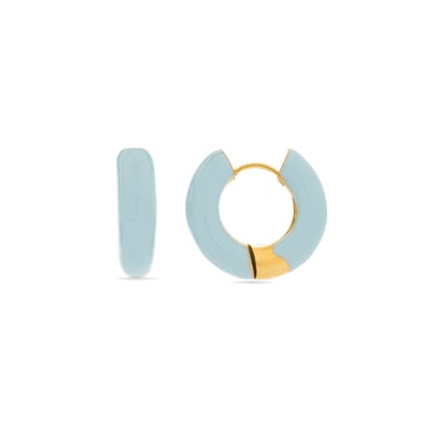 Luxenter earrings finished in 18k yellow gold - Raki