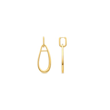 Luxenter earrings finished in 18k yellow gold - Salsah