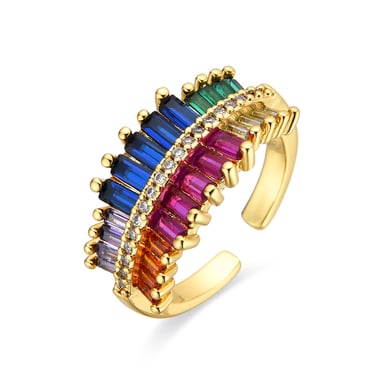 Luxenter ring 18k gold finish - Osere