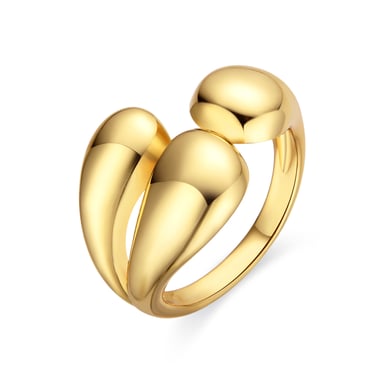 Luxenter 18k gold finish ring - Ruven