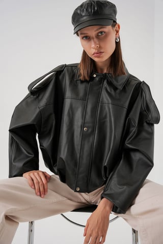 Oversized Zip-Up Jacket