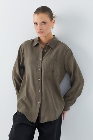 Relaxed Fit Shirt with Pocket