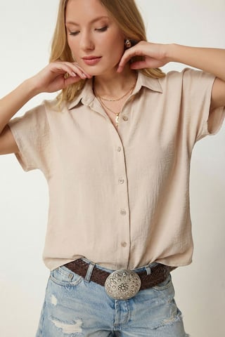 Casual Button-Up Shirt