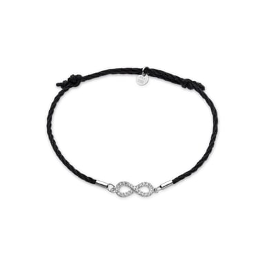 Luxenter 925 Sterling Silver och Rhodiumpläterat Briljant Zirkonia Armband - Ganvi