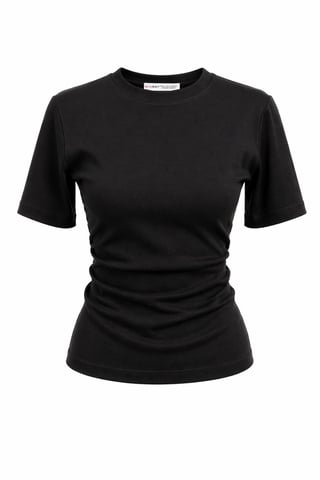 Basic Crew Neck Slitskjorta