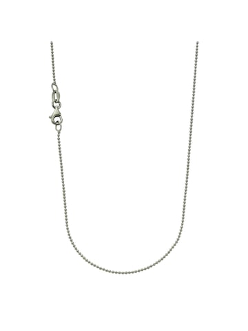 Zeeme Basic Necklace 925/- sterling silver rhodium-plated 45cm