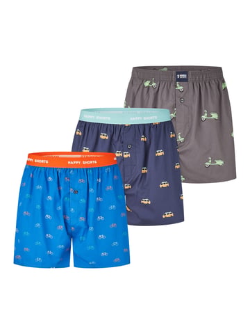 Happy Shorts Men Boxer Motiv Mix