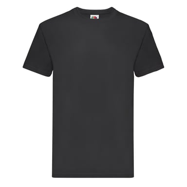 Fruit of the Loom Mens Super Premium T-Shirt (Black)