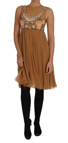 Embellished Aline Cocktail Dress