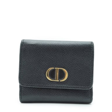 Dior Leather Wallet 30 Montaigne