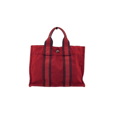 Hermes Vintage Cloth Tote Bag Fourre-Tout