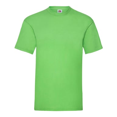 Fruit Of The Loom Mens Valueweight T-Shirt (Lime Green)