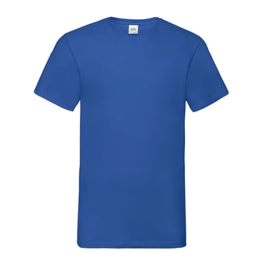 Fruit Of The Loom Mens Valueweight V Neck T-Shirt (Royal Blue)