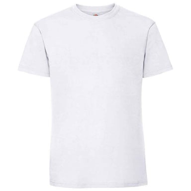 Fruit Of The Loom Mens Iconic 195 Premium Ringspun Cotton T-Shirt (White)