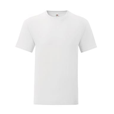 Fruit of the Loom Heren Iconisch 150 T-Shirt (Wit)