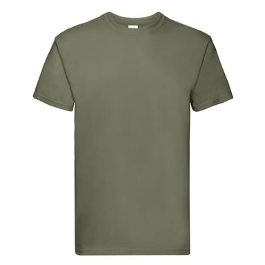Fruit of the Loom Mens Super Premium T-Shirt (Classic Olive)