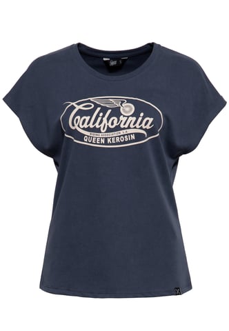 Queen Kerosin Damen T-Shirt California