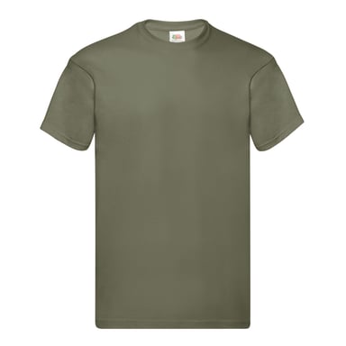 Fruit Of The Loom Mens Original T-Shirt (Classic Olive)