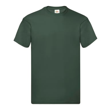 Fruit Of The Loom Mens Original T-Shirt (Bottle Green)