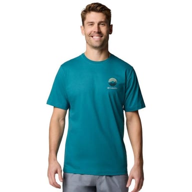 Columbia Heren Kettle River Outdoor T-Shirt (Groen)
