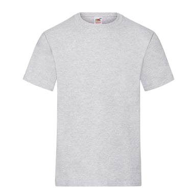 Fruit of the Loom Mens Heather Heavy Cotton T-Shirt (Heather Grey)
