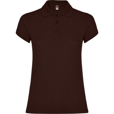 Roly Womens/Ladies Star Polo Shirt (Chocolate)
