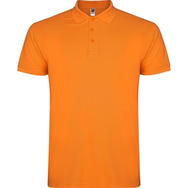 Roly Mens Star Polo Shirt (Orange)