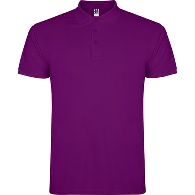 Roly Mens Star Polo Shirt (Purple)