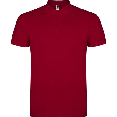 Roly Mens Star Polo Shirt (Garnet Red)