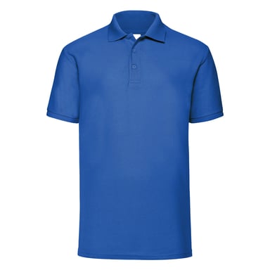 Fruit of the Loom Mens 65/35 Polo Shirt (Royal Blue)