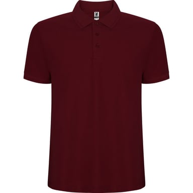 Roly Mens Pegaso Premium Plain Polo Shirt (Garnet Red)