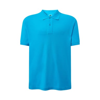JHK Mens Pique Regular Polo Shirt (Turquoise)