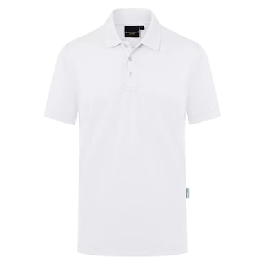 Karlowsky Mens Modern-Flair Work Polo Shirt (White)
