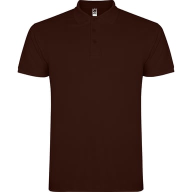 Roly Mens Star Polo Shirt (Chocolate)