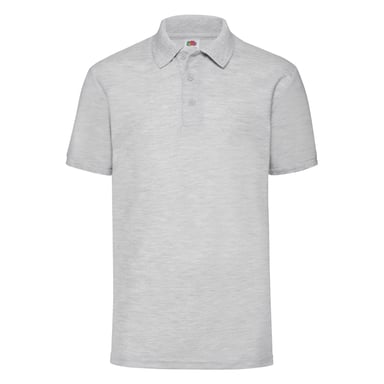 Fruit of the Loom Mens 65/35 Polo Shirt (Heather Grey)