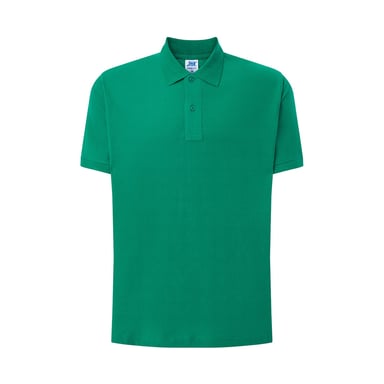 JHK Mens Pique Regular Polo Shirt (Kelly Green)