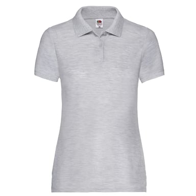 Fruit of the Loom Womens/Ladies 65/35 Polo Shirt (Heather Grey)