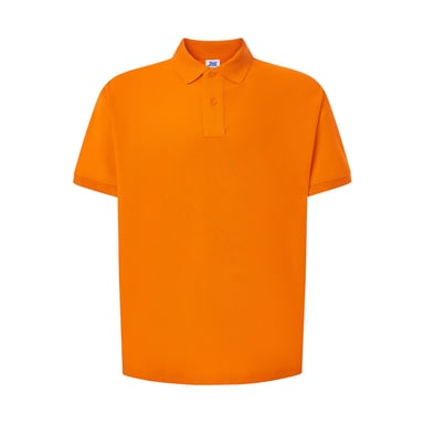 JHK Mens Pique Regular Polo Shirt (Orange)